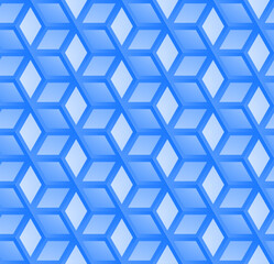 Abstract hexagonal geometric pattern background