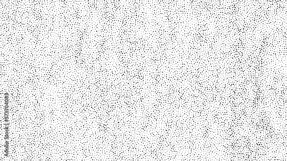 Poster noise grain texture background of gradient halftone dots, vector stipple dotwork pointillism. noise 