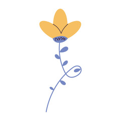 yellow flower garden