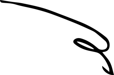 arrow design illustration isolated on transparent background 