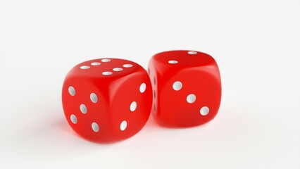 3D rendering dice