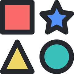 shapes icon