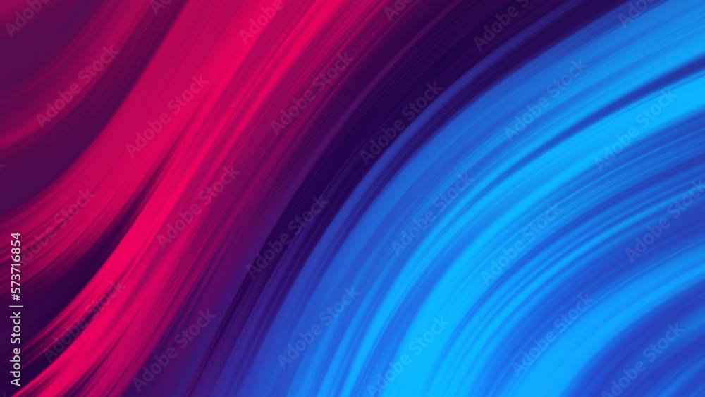 Poster abstract colorful 4k animation background with purple and blue glowing lines. modern and trendy abst