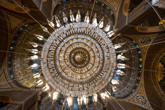 Interior of the Saladin Citadel Mosque