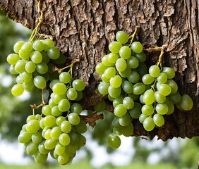 grapes on the tree