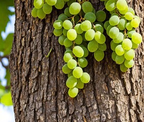 grapes on the tree