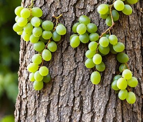 grapes on the tree
