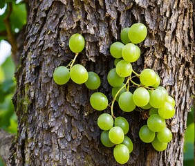 grapes on the tree