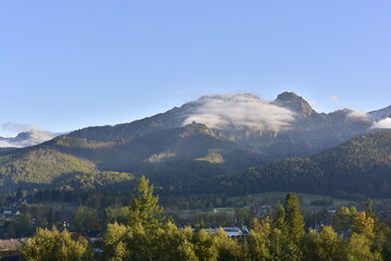 Tatry, góry, Zakopane, panorama, TPN, Park, poranek, lato, 