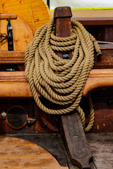 rope on a ship