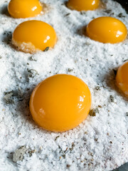 farm fresh eggs from backyard ducks