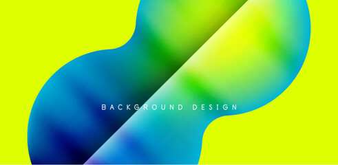 Colorful circle abstract background. Template for wallpaper, banner, presentation, background