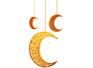 3d ramadan ornament with lantern and mosque © novirastudio