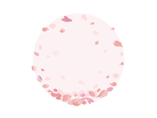 background of petals in a circle 6