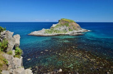 利尻島の夏景色