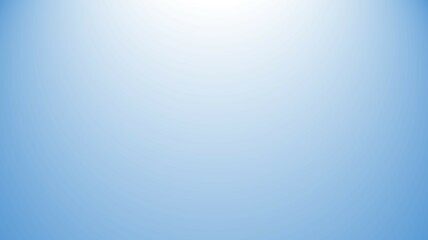 Circle light at the conner of light blue background, Blue and white lighting gradient illustration design for wallpaper or background, blue backdrop
