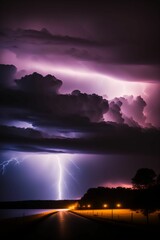 Lightning, storms Generative AI