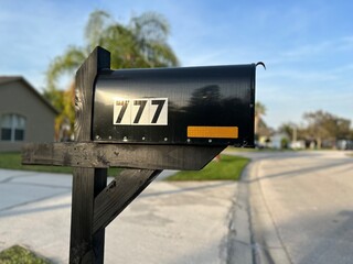 Mailbox In Suburbs