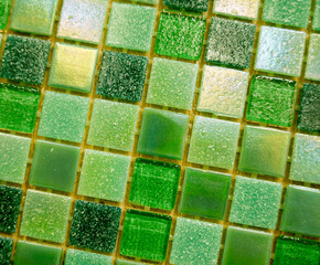 Background of colorful samples of a ceramic tile