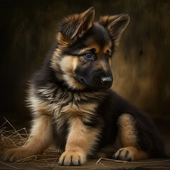 german shepherd puppy