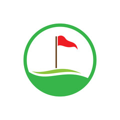 Obraz na płótnie Canvas Golf logo images illustration