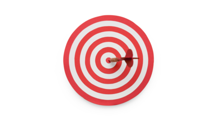 target with red arrow transparent