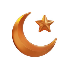 Crescent Moon Ramadhan 3D Illustrations
