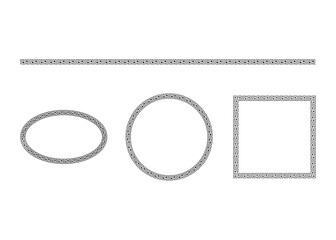 frame design material. asian traditional.