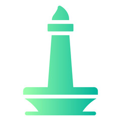 Monas gradient icon