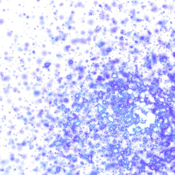bright galaxy overlay, shimmering stars in violet and purple decorative effect.