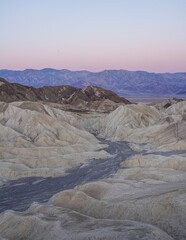 Lev&eacute; de soleil &agrave; Zabriskie Point - Death Valley 2022
