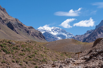 Aconcagua Mountain in Argentina