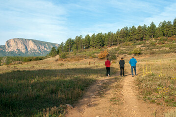 Fototapeta na wymiar Hiking New Mexico