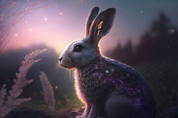 rabbit created using AI Generative Technology