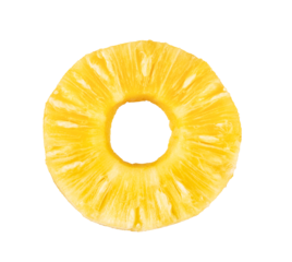 pineapple with slices isolated on transparent png