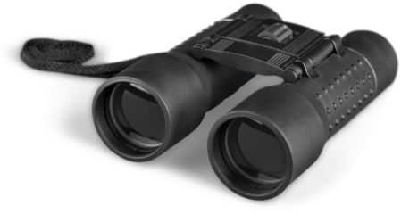 Black Binoculars