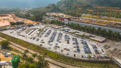the location of Kam Sheung Road Station, Feb 18 2023