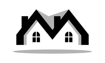 home property icon building logo