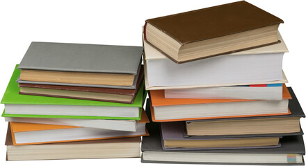 Stacks of Books - Isolated