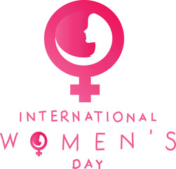 international women's day is celebrated every year on March 8. Vector illustration.
Good for banner, poster, greeting card, party card, invitation, template, advertising, campaign, and social media.
