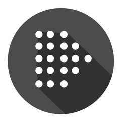 Grey Icon Next and Back for design