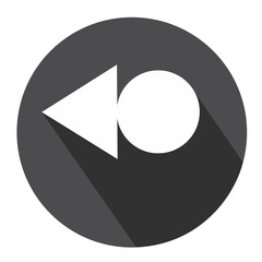 Grey Icon Next and Back for design