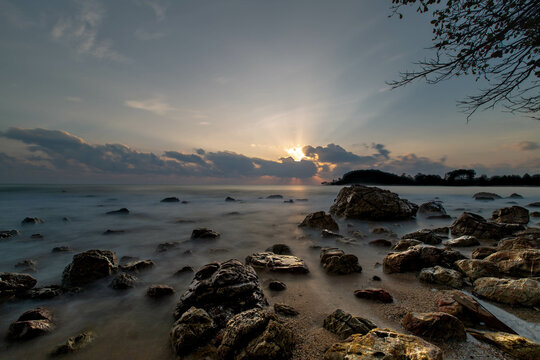 Sunrise Sichon Beach Nakhon Si Thammarat Thailand