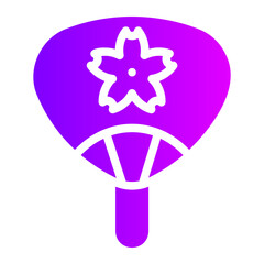 uchiwa gradient icon