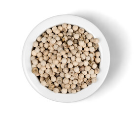 Asian colorful spices in white ceramic plate