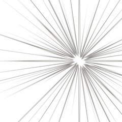 Digitally rendered Light effect rays flash radiance of star or sun white glow shine explosion.	