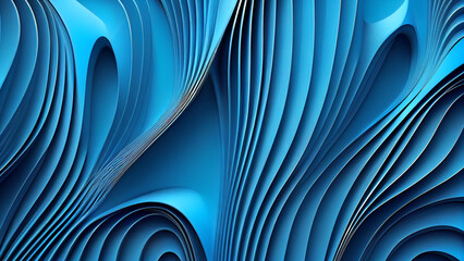 Abstract blue background. Computer digital drawing. High quality