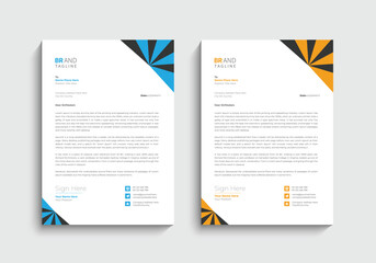 Letterhead template