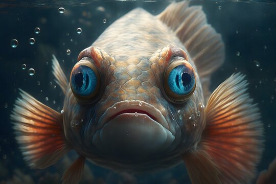 Fish created using AI Generative Technology