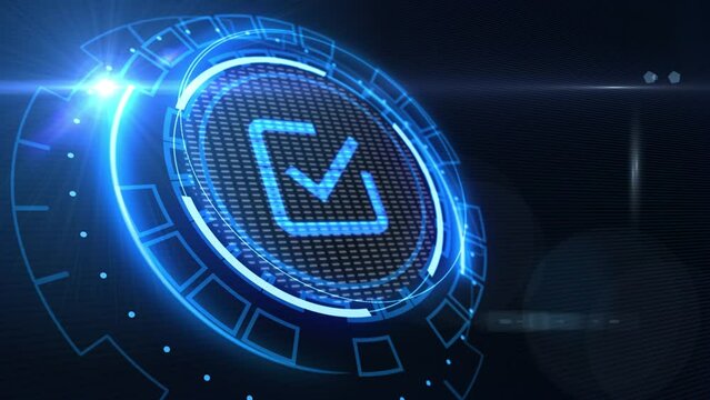 Standard quality control. Certification. Business, technology, internet and networking concept.